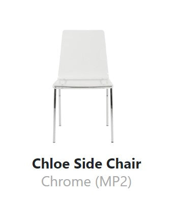 Chloe Side Chair by Eurostyle