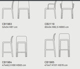 Bayo Chair by Connubia Calligaris CB1983