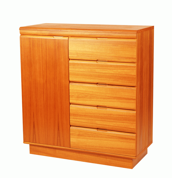 Scandinavian Teak Bedroom by Sun 82 MC Furniture