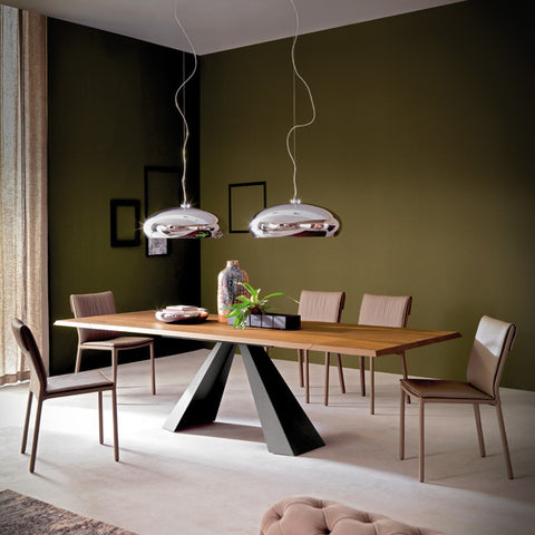 ELIOT WOOD DRIVE Dining Table by Cattelan Italia
