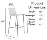 Chloe Stool by Eurostyle