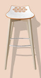 Jam  Stool by Connubia Calligaris CS1485/1487