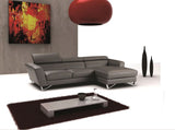 SPARTA MINI ITALIAN LEATHER SECTIONAL by J&M